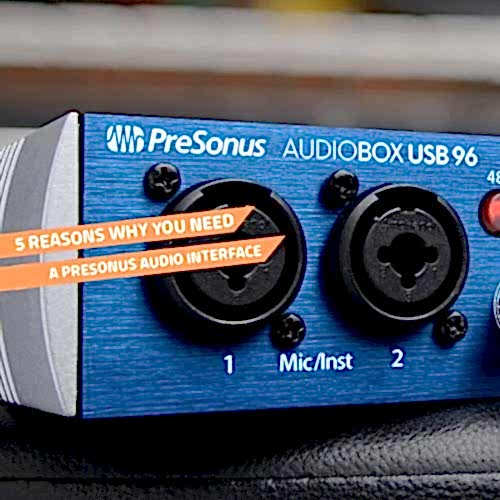 presonus audio interface benefits
