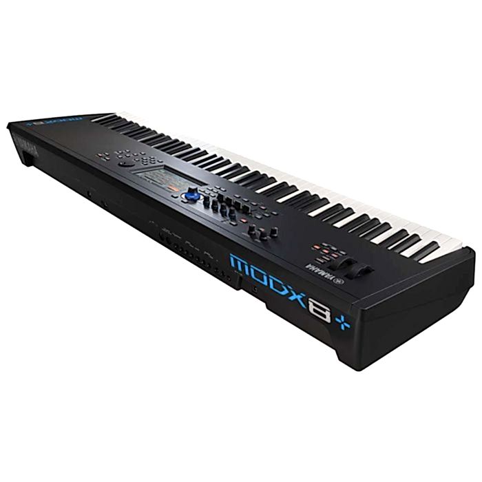 Back view of the Yamaha MODX8+ 88 Key Music Synthesizer 
