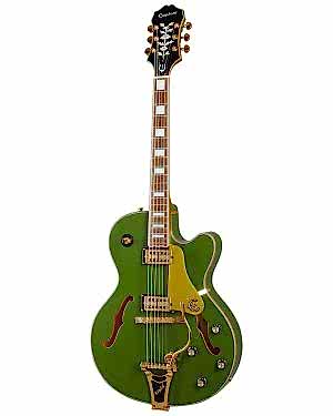 Epiphone Original Emperor Swingster, Forest Green Metallic
