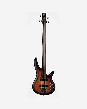 Ibanez SRF700 Fretless Bass, Brown Burst Flat