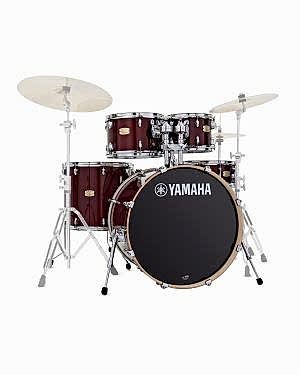 Yamaha Stage Custom Birch Shell Pack, Cranberry Red