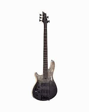 Schecter SLS Elite-5 5-String Bass LH, Black Fade Burst