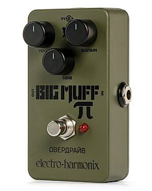 Electro-Harmonix Green Russian Big Muff Distortion Sustainer Pedal