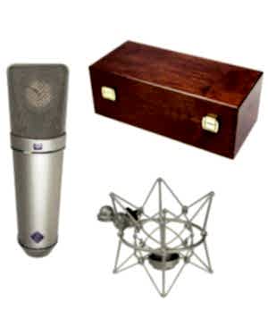 Neumann U87 AI Condenser Microphone Nickel Studio Set