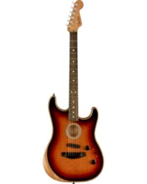 Fender American Acoustasonic Stratocaster 3-Colour Sunburst