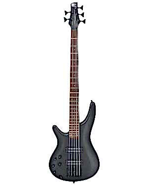 Ibanez SR305EBL-WK Left Handed 5-String Bass, Weathered Black