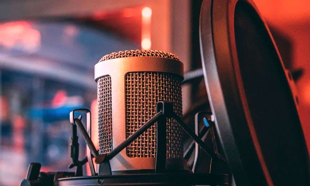 Podcast microphone Podcast microphone