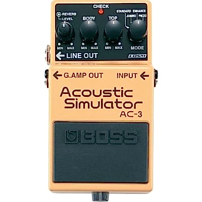 Boss AC-3 Acoustic Simulator Guitar Pedal Boss AC-3 Acoustic Simulator Guitar Pedal