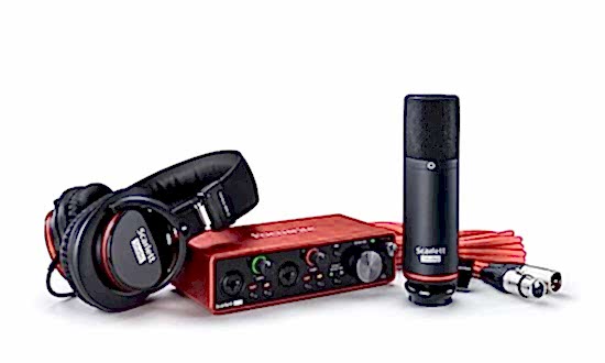 FOCUSRITE SCARLETT 2I2 STUDIO 3RD GEN RECORDING PACKAGE FOCUSRITE SCARLETT 2I2 STUDIO 3RD GEN RECORDING PACKAGE