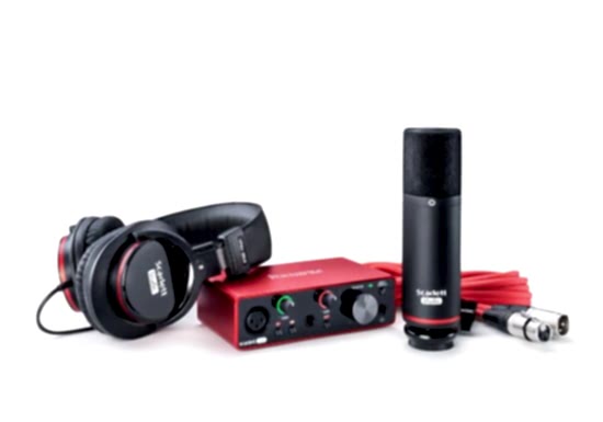 FOCUSRITE SCARLETT SOLO STUDIO 3RD GEN USB AUDIO INTERFACE FOCUSRITE SCARLETT SOLO STUDIO 3RD GEN USB AUDIO INTERFACE