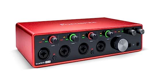 FOCUSRITE SCARLETT 18I8 3RD GEN USB AUDIO INTERFACE FOCUSRITE SCARLETT 18I8 3RD GEN USB AUDIO INTERFACE