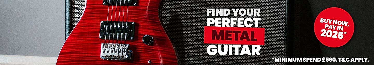Metal Guitar Category Banner