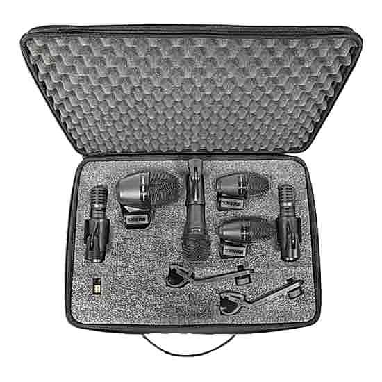 THE SHURE PGADRUMKIT6 DRUM MICROPHONE KIT HAS EVERYTHING YOU NEED TO MIC UP A DRUM KIT THE SHURE PGADRUMKIT6 DRUM MICROPHONE KIT HAS EVERYTHING YOU NEED TO MIC UP A DRUM KIT
