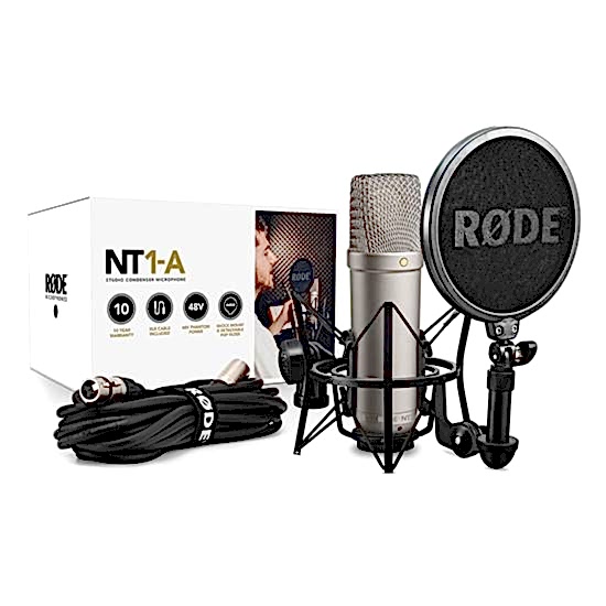 RODE NT1-A CONDENSER MICROPHONE PACKAGE RODE NT1-A CONDENSER MICROPHONE PACKAGE