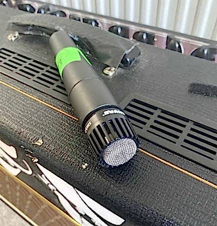 A well-used SM57 A well-used SM57