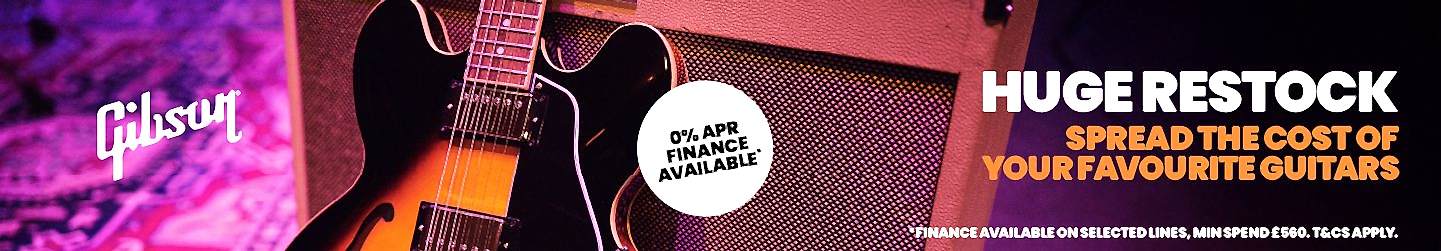 Gibson Guitars now back in stock!